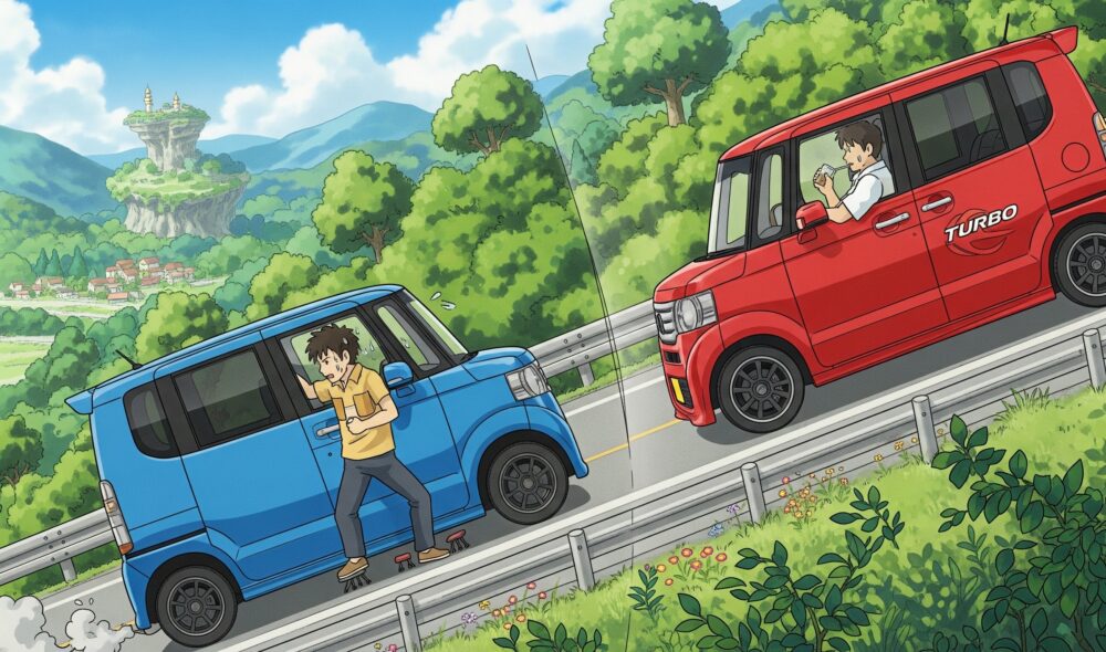苦しい？坂道でのターボとノンターボの決定的違い